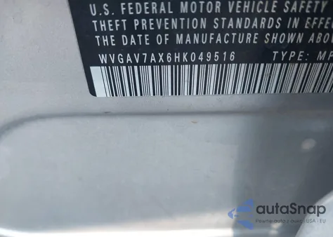 2017 Volkswagen Tiguan 2.0T/2.0T S z USA, uszkodzony, nr VIN WVGAV7AX6HK049516